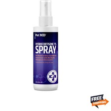 Hydrocortisone Spray for Dogs, Cats, Horses - Itch Relief Spray  Hot Spot Tr...