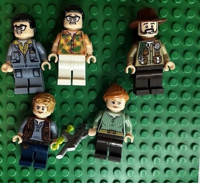 Lego Jurassic Park Minifig Lot