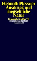 Ausdruck Und Menschliche Natur | Helmuth Plessner | Taschenbuch | 495 S. | 2003