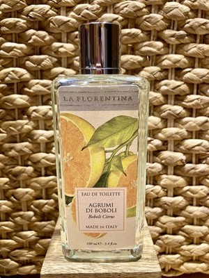 La Florentina Agrumi Di Boboli Citrus Eau De Toilette 3.4 Fl Oz Made In Italy