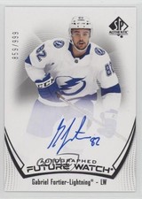 2021-22 SP Authentic Auto Future Watch 859/999 Gabriel Fortier #175 Auto 1h39