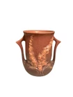 1940’s Vgt. Roseville Pottery Pink Foxglove Double-Handled Vase 42-4