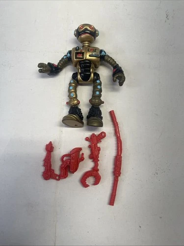 1990 Playmates TMNT Hard Head FUGITOID Vintage 100% Complete . Free Shipping!!