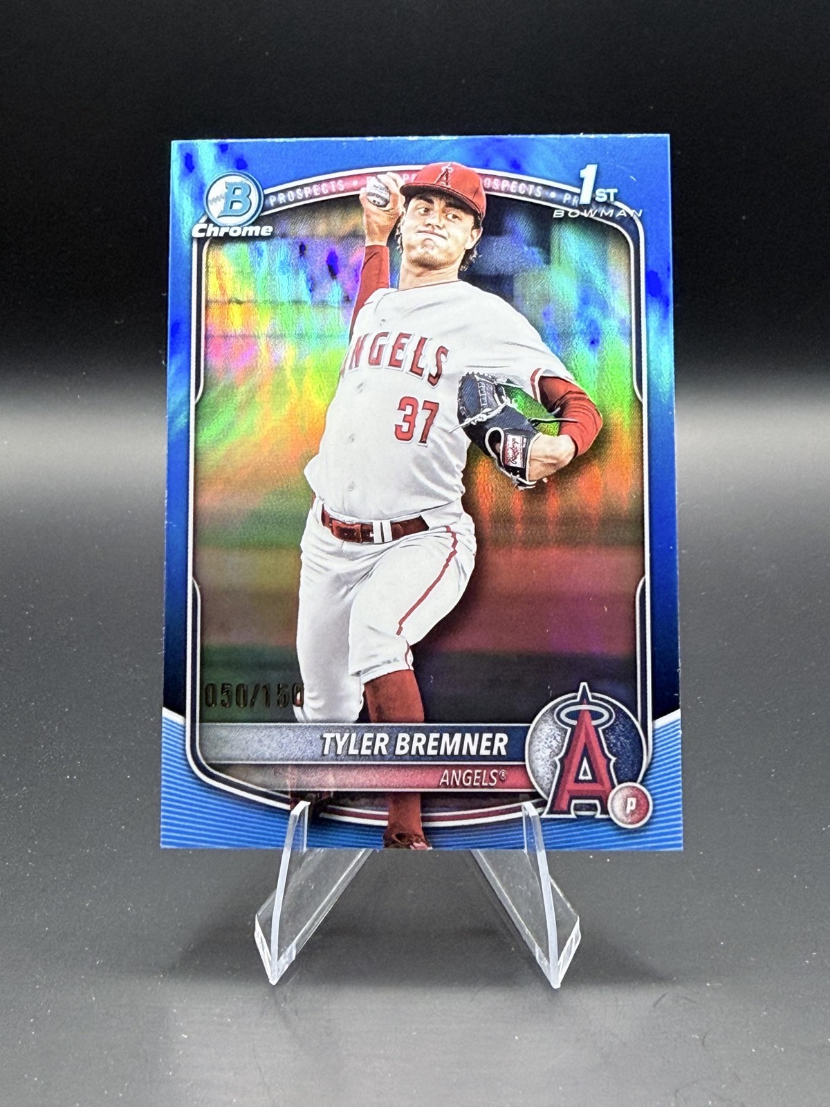 2025 Bowman Draft Chrome Tyler Bremner #BDC-37 Blue Refractor /150 1st RC Rookie