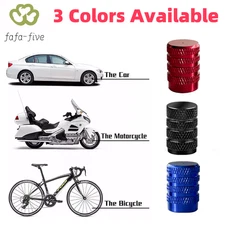 8 Pcs Aluminum Car Bike Tire Valve Cap Tyre Valve Stem Covers Rim Caps Air Dust