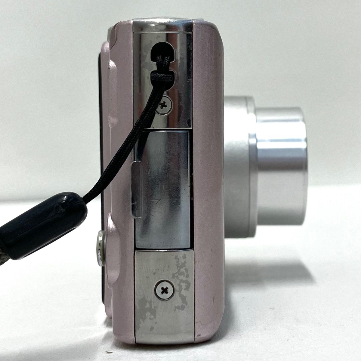 Used] Panasonic Lumix DMC-Fx55 Compact Digital Camera pink charger