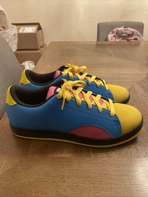 Reebok Board Flip 2 ICE CREAM PHARRELL Blue Yellow Pink Size 12 Men's