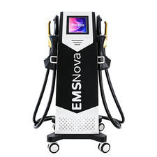 EMS Body Sculpting Machine, 2 Handles, Muscle Stimulator for Fat Burning  Tonin