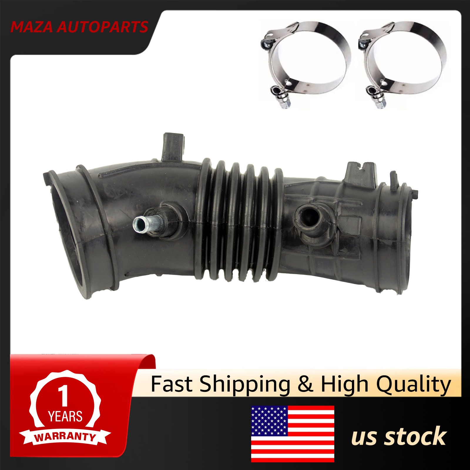 Engine Air Intake Hose for Honda CR-V 2007 2008 2009 Upper Air Cleaner To Engine