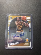 2021-22 Donruss Optic Purvis Short Signature Series #SS-PVS Autograph