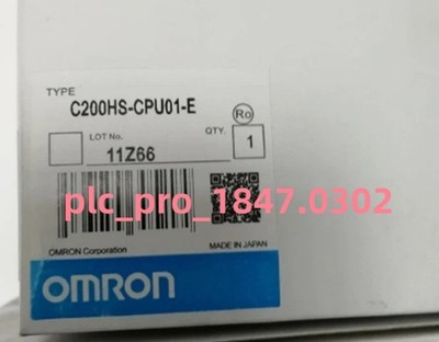 1PCS Brand New OMRON C200HS-CPU01-E Programmable Controller  Fast delivery