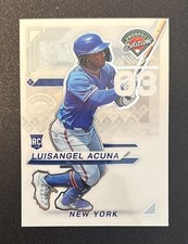 LUISANGEL ACUNA 2025 PANINI #165 HOLO PROSPECT TICKET ROOKIE RC NEW YORK METS 