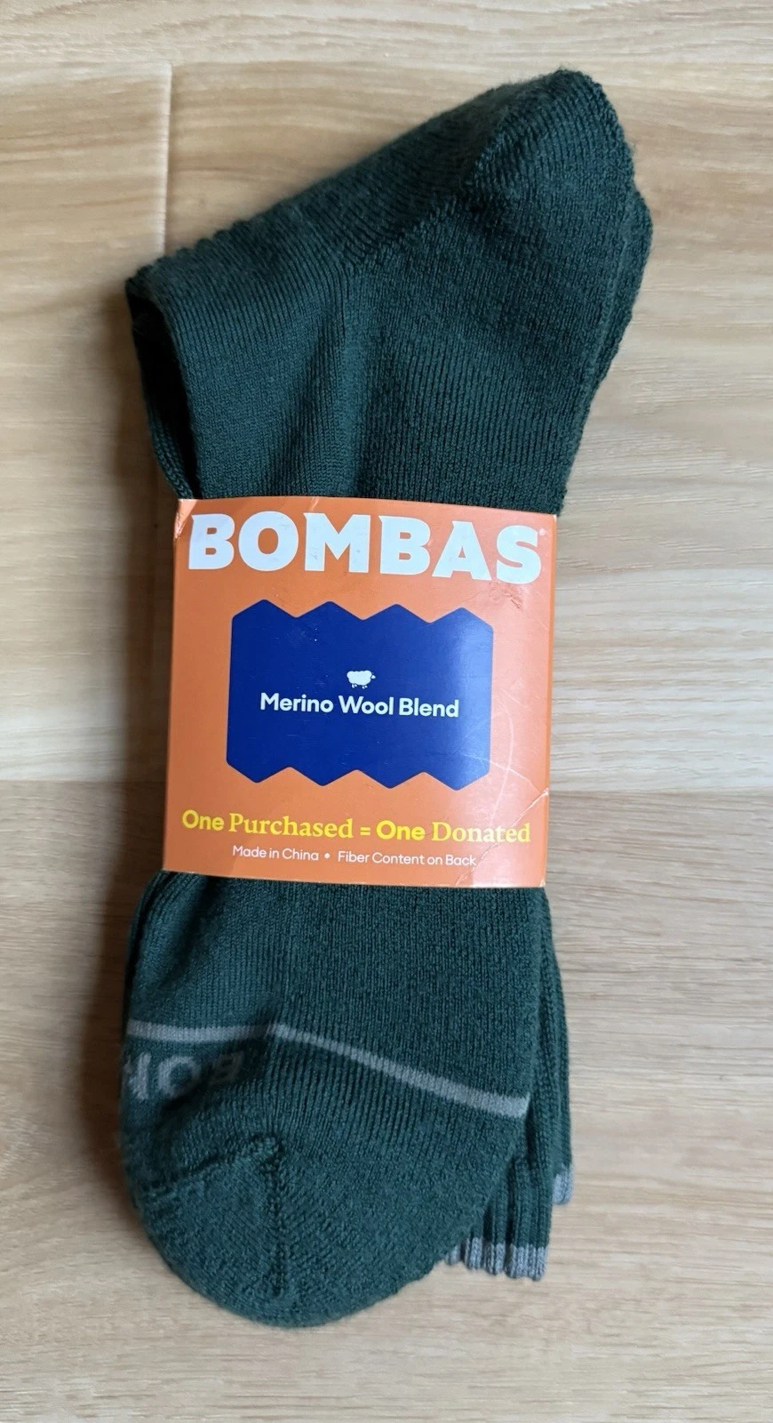 Bombas Men’s Merino Wool Blend Calf Socks - Size XL - NWT