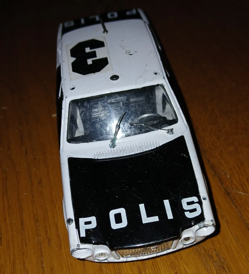 POLISTIL 1/25 Volvo 164-E voiture Police Polis S20 to restore pièces custom car - Photo 3/4