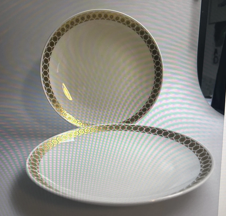 Fürstenberg Kuchenteller für 2 Personen Galerie Goldbordüre 02826 ca. 19,2 cm DM - Bild 2 von 4