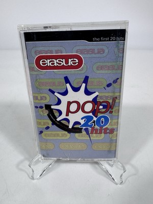 Erasure Pop! The First 20 Hits Cassette Tape 1992 Sire Records 4-45153
