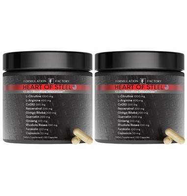 ''10-in-1 Nitric Oxide Supplement for Energy, Blood Pressure & Metabolism - 240