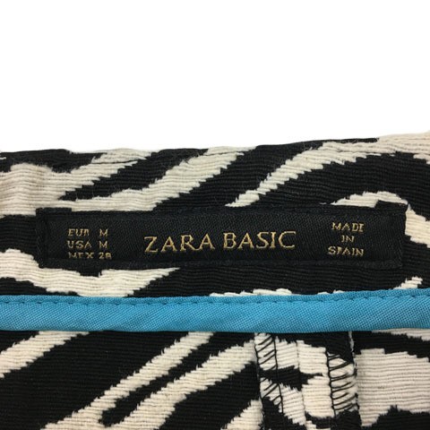 ZARA BASIC Trapezoid Mini Skirt All-Pattern White… - image 5