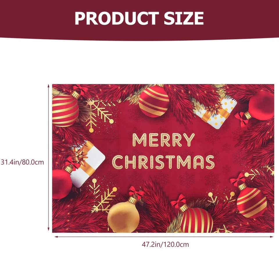Weihnachten Kulisse Frohe Weihnachten Wandfotografie Hintergrund Heimdekoration - Bild 2 von 4