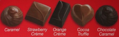 Elmer Chocolate Bulk Assorted Strawberry Orange Creme Cocoa Truffle Caramel 2 lb
