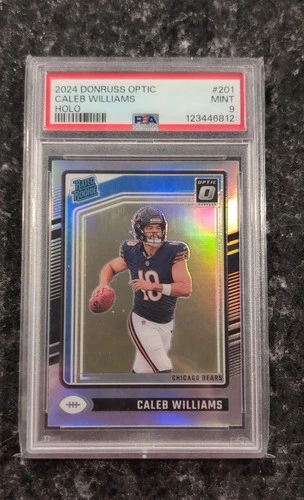 2024 Panini Donruss Optic - Rated Rookie Caleb Williams #201 Holo Prizm (RC)