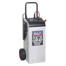 Sealey ECS650 Charger Starter Electronic Battery 100/650A 12V 24V Stop Start