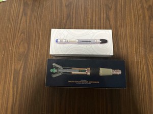 The Wand Company 10th & 12th Doctor Sonic Screwdriver's with TV remote functions