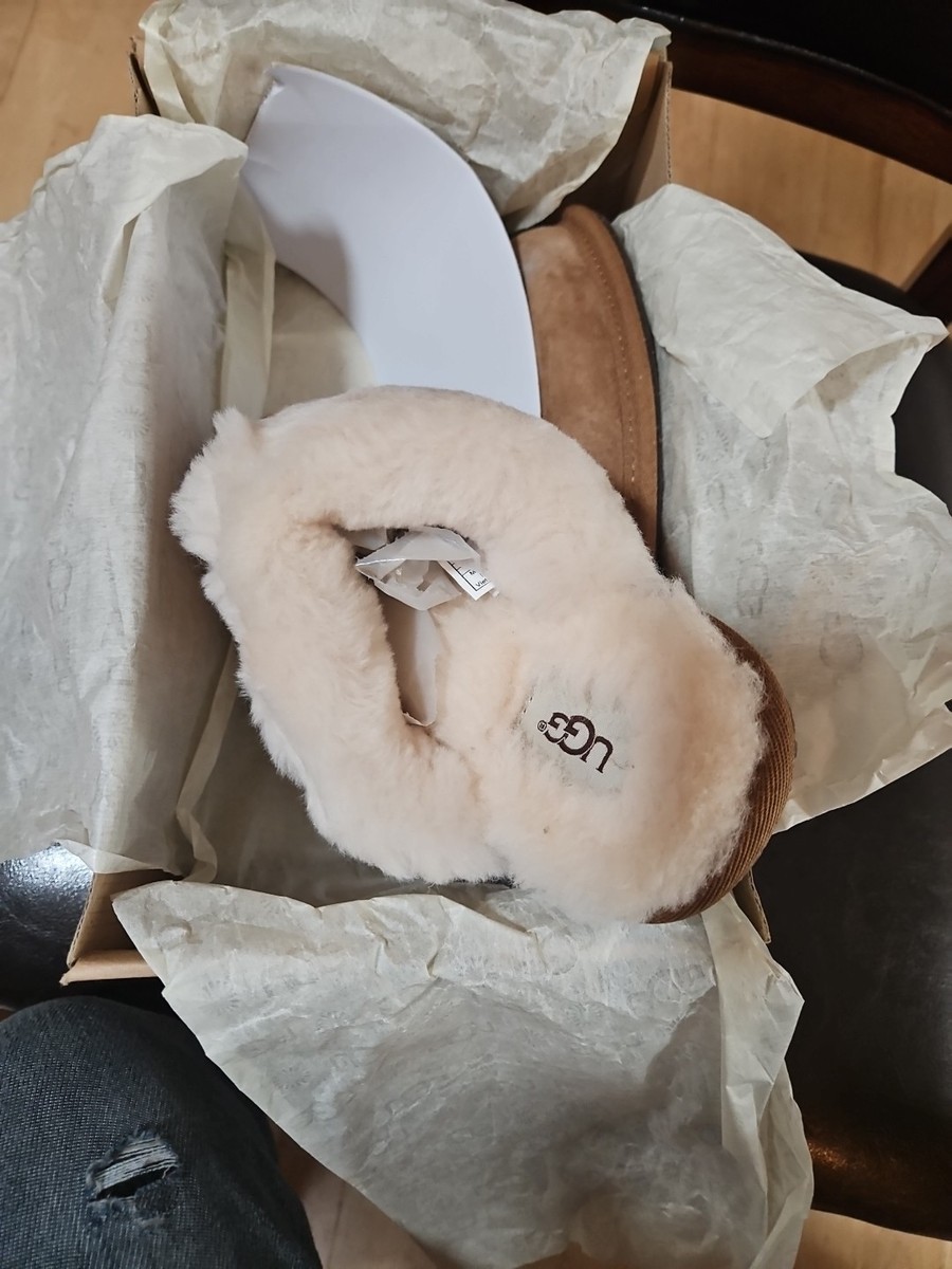 Ugg ティスクロコエンホススリッハ UGSDISQCHE1122550W CHESTNUT UGG Tazzlita Women's Slippers - Chestnut, Size US 6 for sale
