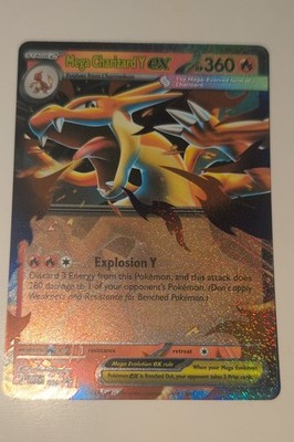 Mega Charizard Y ex 030 Me: Mega Evolution Promo Holo