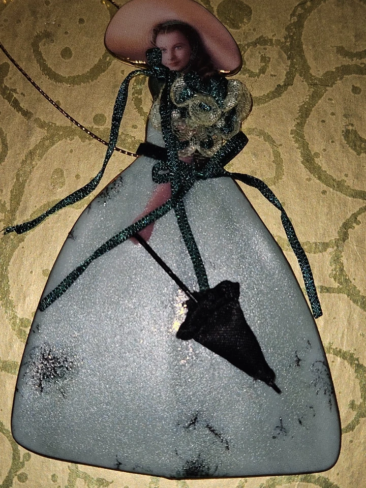 15x Adornos de intercambio de Bradford Lo que el viento se llevó Scarlett O'Hara 2001/2002 Foto 4 de 4