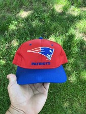 New England Patriots Vintage Hat NFL 1990s Adjustable SnapBack DS