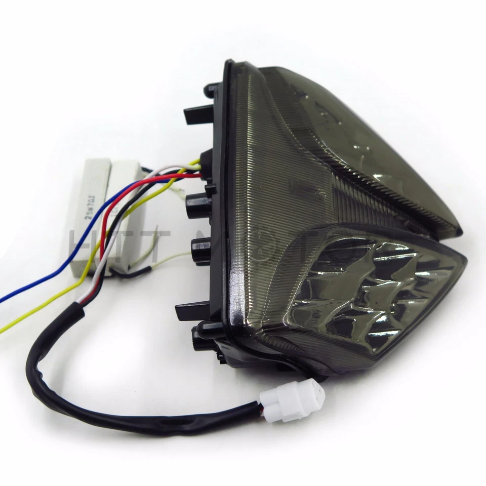 Luz trasera LED señal de giro de freno para Suzuki 08-13 GSXR 600 750/08-13 GSXR 1000 Smo Foto 3 de 4