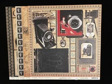 GRAPHIC 45 "COMMUIQUE" COLLECTION 12X12 DS HEAVY PAPERS