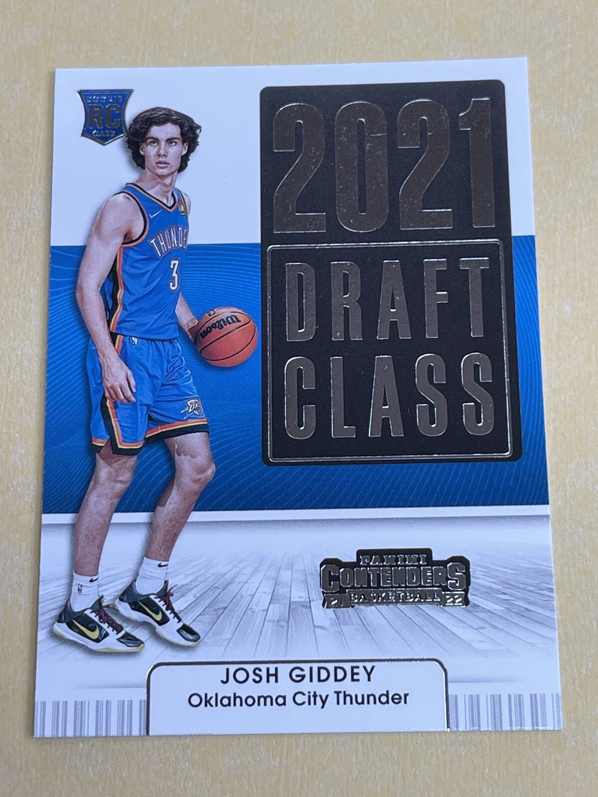 2021-22 Panini Contenders - 2021 Draft Class Contenders #6 Josh Giddey (RC)