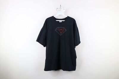Vintage Y2K Streetwear Mens XL Faded DoubleStar Corp AR 15 Dragon T-Shirt Black