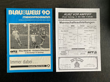 II. BL 88/89 Azul-Blanco 90 Berlín - Kickers Offenbach, 13.05.1989 + Alineación