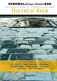 DENKMALpflege -StädteBAU von Birgit Aldenhoff | Buch | Zustand gut - Birgit Aldenhoff