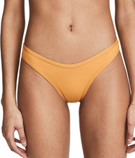 L Space L60027 Bronze Whiplash Bikini Swimsuit Bottoms Women's Size XS