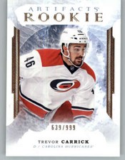 2016-17 Artifacts #165 Trevor Carrick RC 999 (ref 148496)
