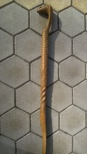 Cobra wooden walking stick for men women walking cane handmade snake carved ER2