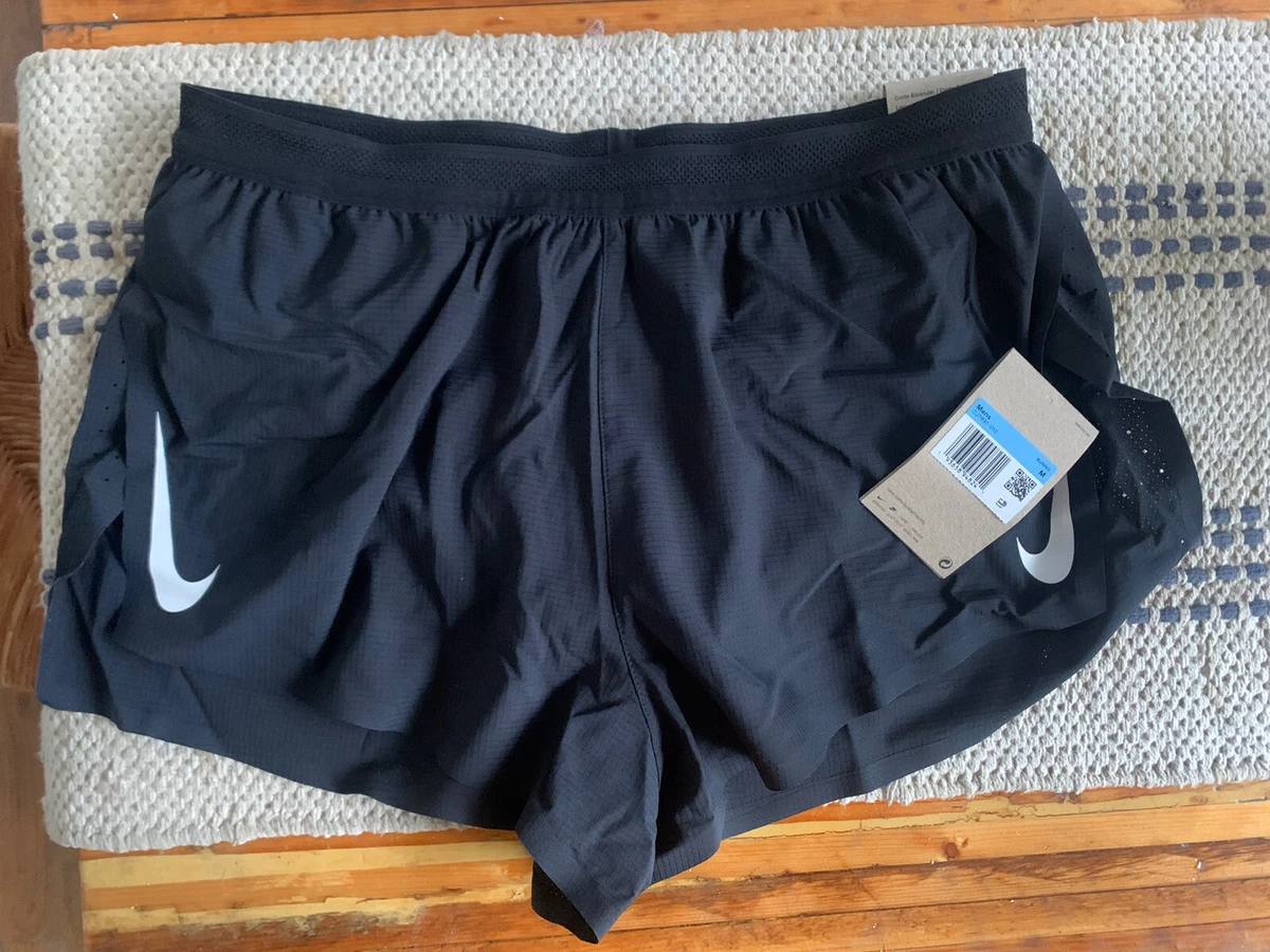 verpleegster Bezet Grondig Nike Aeroswift 2&#034; Running Shorts - Men&#039;s Medium ~ $80.00 CJ7837  010 Black | eBay