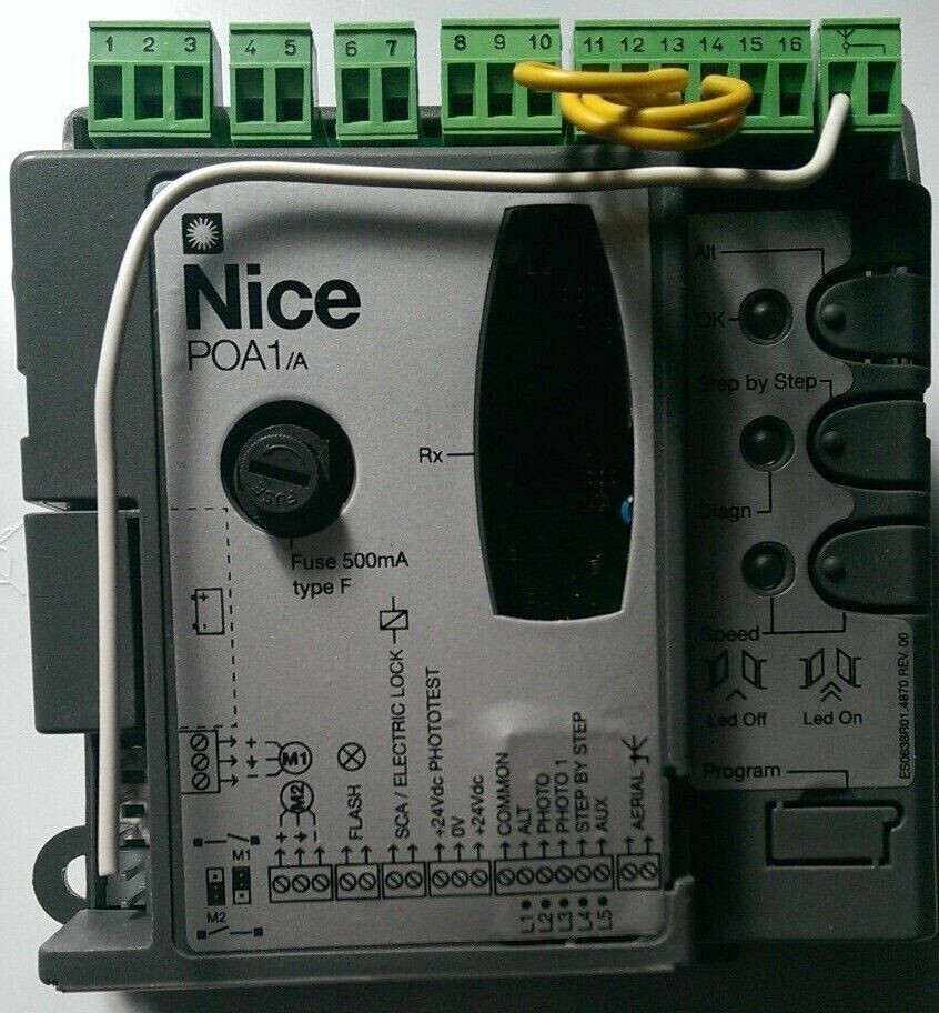 Logique de gestion NICE - POA1/A : dépannez facilement votre moteur PopKit en panne