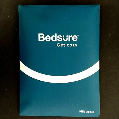 BEDSURE GET COZY PAAR KISSENBEZÜGE 50x70 Farbe grau Maus Pillowcase 