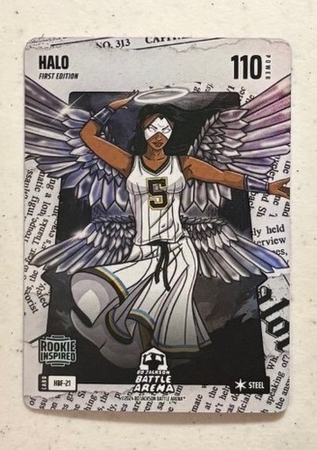 Bo Jackson Battle Arena Headliner Battlefoil Steel Halo HBF-21 Angel Reese