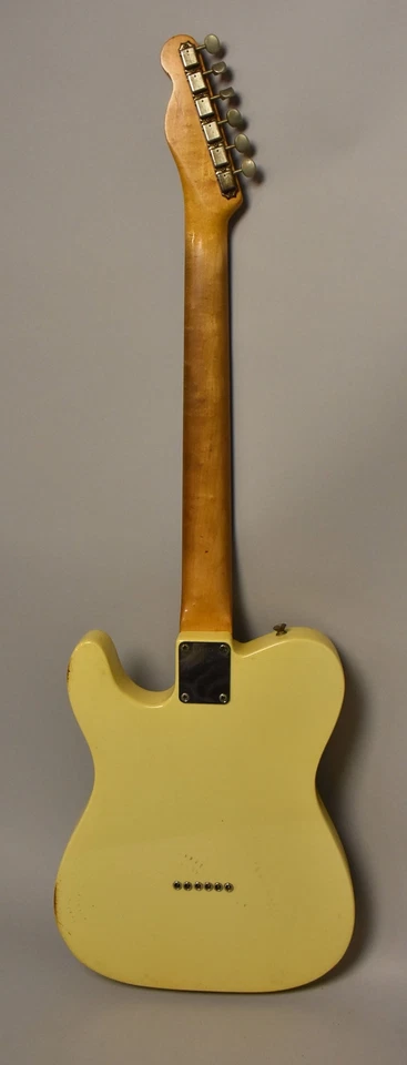 1963 Fender Telecaster Olympic White Refin Pre-CBS w/OHSC - Image 4 of 4