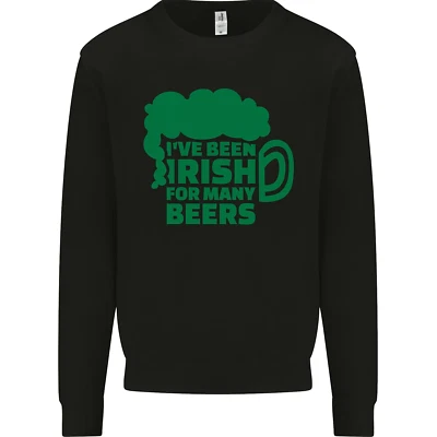 Wurde Irisch für Viele Biere St Patricks Day Herren Sweatshirt Pulli - Bild 1 von 4
