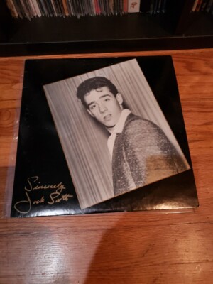Jack Scott Sincerely LP Record Vinyl Rockabilly Cramps JJ Records 606059x