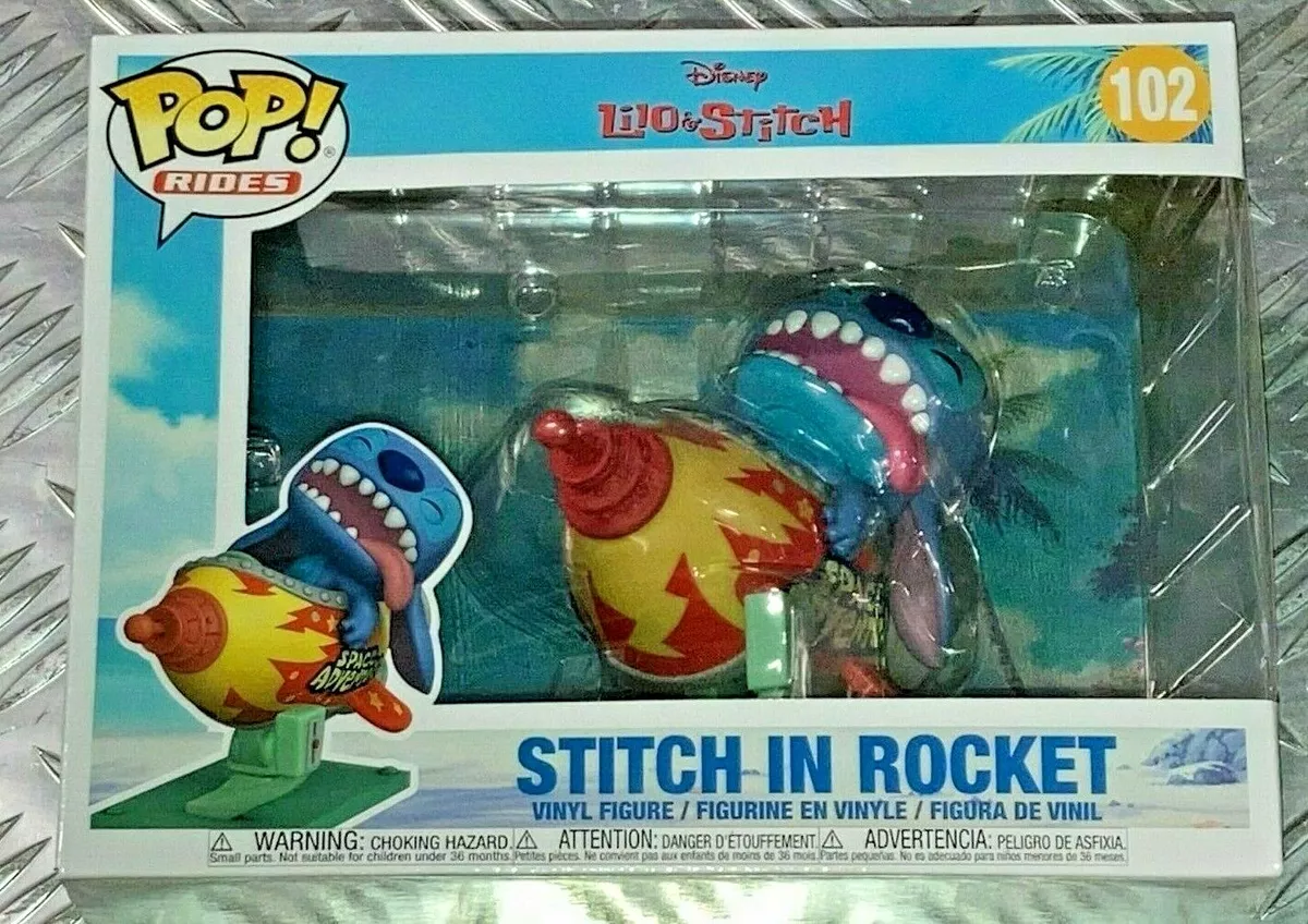 Pop! Rides Stitch in Rocket