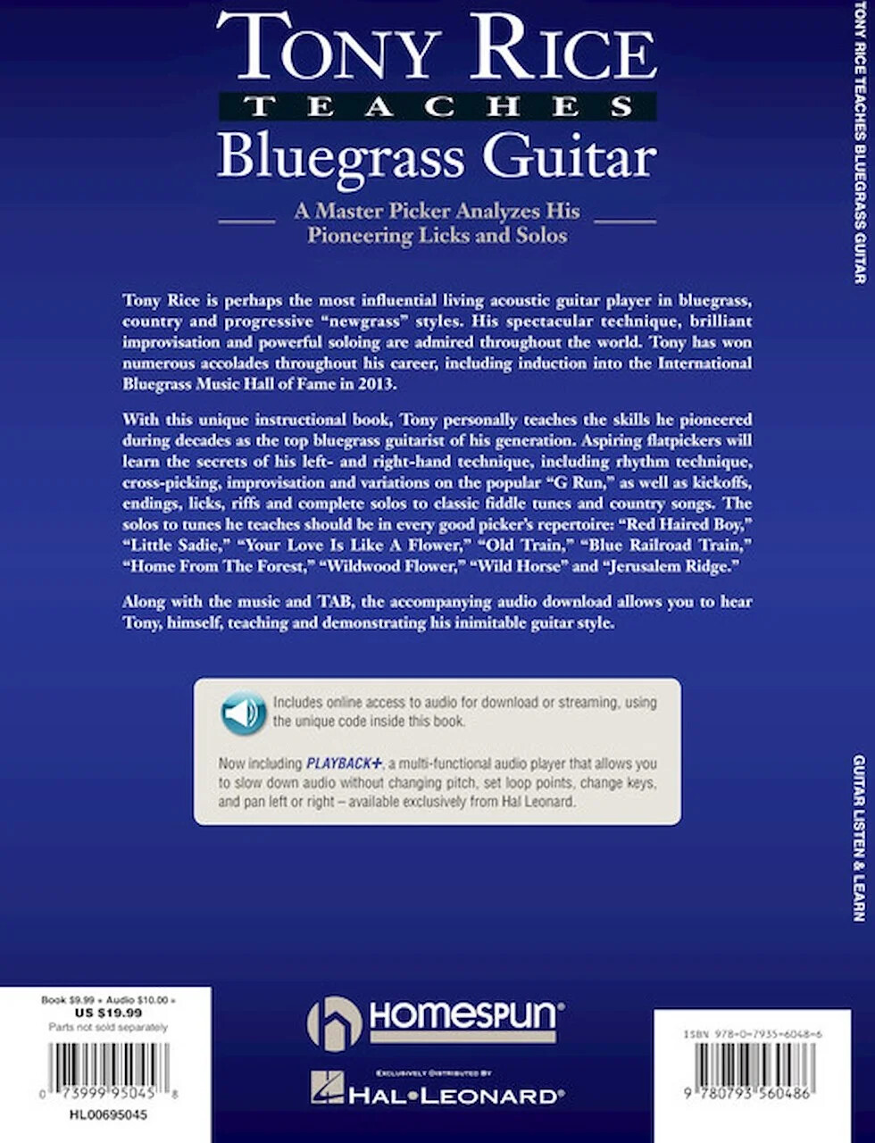 Tony Rice Teaches Bluegrass Guitar - A Master Picker Analyzes His ...