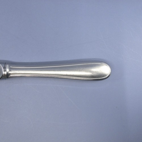 ALBI - CALISSA (Frosted) by CHRISTOFLE Acier 9 1/4" Luncheon Dinner Knife(s) - Picture 3 of 5